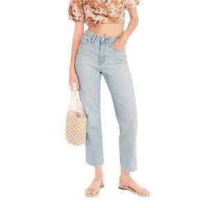 J. Crew - NWT High-rise '90s Classic Straight Fit Jean in Waterside Wash Sz 29